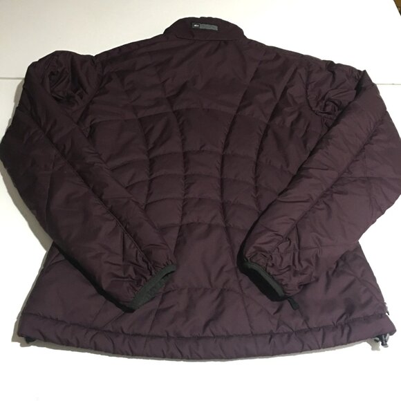 REI Womens Small Quilted Puffer Jacket Full Zip - Picture 7 of 10